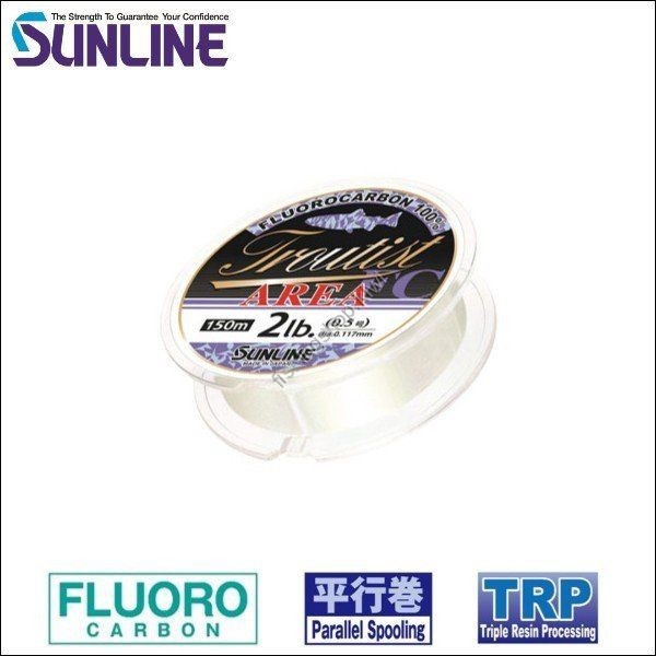 Sunline Troutist Area FC 150m 2Lb #0.5