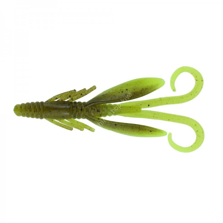 BERKLEY PowerBait Power Hawg 3inch #GPCH Green Pumpkin Chartreuse