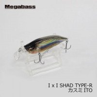 MEGABASS l x l Shad Type-R Kasumi ITO