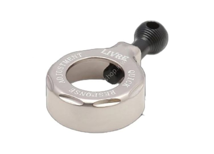 LIVRE 8172 Q.R.A Quick Response Adjustment 206 Type for 14 Shimano Ocea Conquest 200 #Titanium/Black