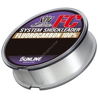 SUNLINE System Shock Leader Fluorocarbon 100% FC Fishing Leader Made In