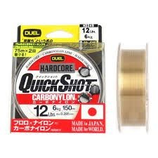 DUEL Hardcore Quickshot CN [Titanium Gold] 150m (12lb)