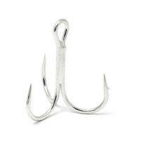 DEPS Treble Hook Out Barb [Tin Coating] #3/0 (5pcs)
