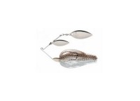 KEITECH Baby TEE-Bone Spinnerbait Double Willow (DW) 3/8oz #527 Crystal Wakasagi