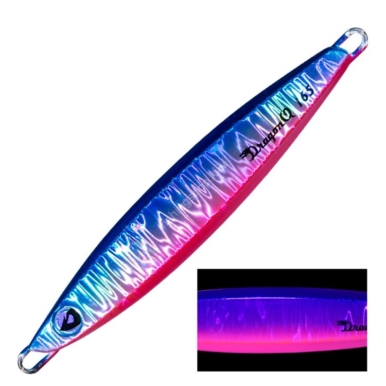 VALLEYHILL Dragon Q Metal Axis 130g #11 Sumi Shio Blue Pink