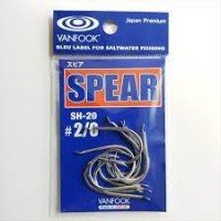 VANFOOK Spear Hook SH-20 [Silver] #3/0 (8pcs)