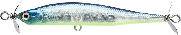 LUCKY CRAFT Screw Pointer 80 #Bone Pro-Blue