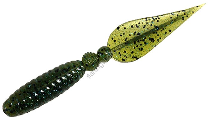 GEECRACK Leaf Shrimp 3.8 #WS202 Watermelon / Blue Flake