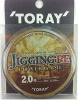 TORAY Jigging PE Power Game x4 [5color] 200m #1 (13lb)
