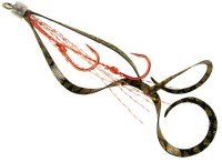 START UDSC-S-43 Spare Unit Double Hook Skinny Short Curly S #43 Black Gold Scale