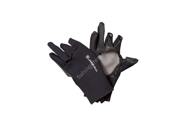 JACKALL Sensitive Warm Gloves (Black) S