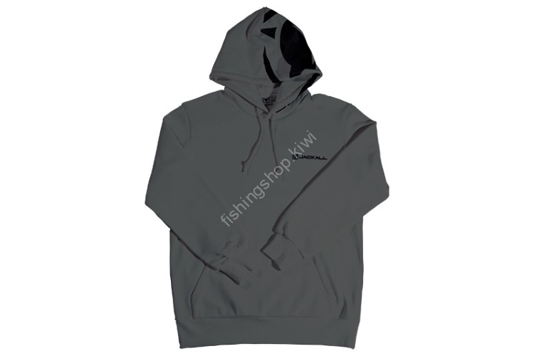 JACKALL BiG Logo Hoodie #Charcoal XXL