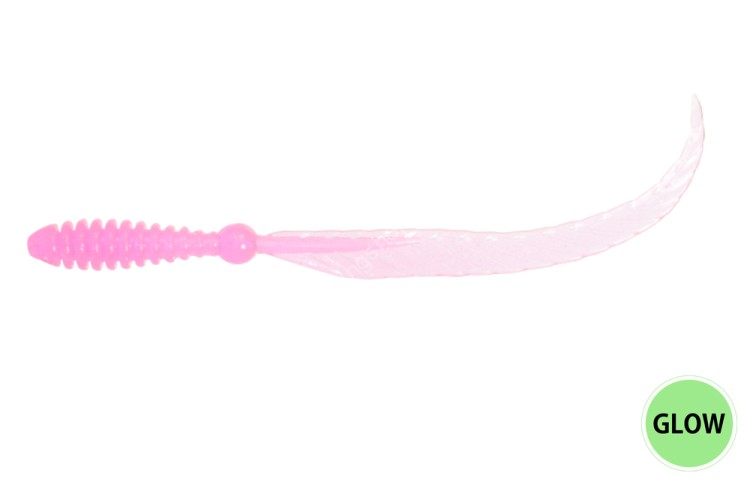 ISSEI Kaitaro Sabiki-Ten 2.5'' #008 Pink (Glow)