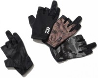 DAIWA DG-6525W Titanium Alpha Cold Weather Game Gloves 3 Cuts [Black] L