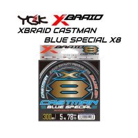 YGK X-BRAID Castman BLUE-SP X8 300 m #1.5 30lb