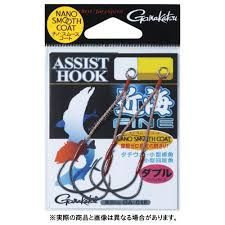 GAMAKATSU Assist Hook Kinkai Short #3/0