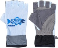 FISHMAN Summer 5 Fingerless Gloves [Blue] M