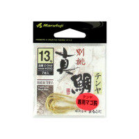 Marufuji Z-049 Red sea bream Tenya Exclusive use Daughter Hook No.13 Gold