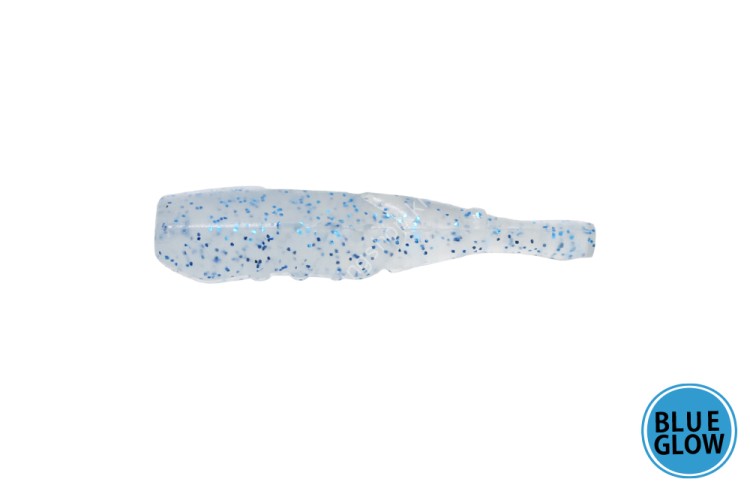 ISSEI Umitaro Hane Ebi 1.5'' #063 Clear Blue Flake [Blue Yako] (8pcs)