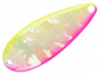 FIELD HUNTER Lure Man 701 Shell 7.0g #54 B.Pearl Green.Chart / Pink