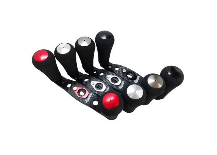 STUDIO COMPOSITE Carbon Crank Handle RC-DC Plus XL Eva Knob 98mm #Gunmetal