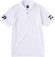 DAIWA DE-7925 Short Sleeve Polo Shirt [White x Black] L