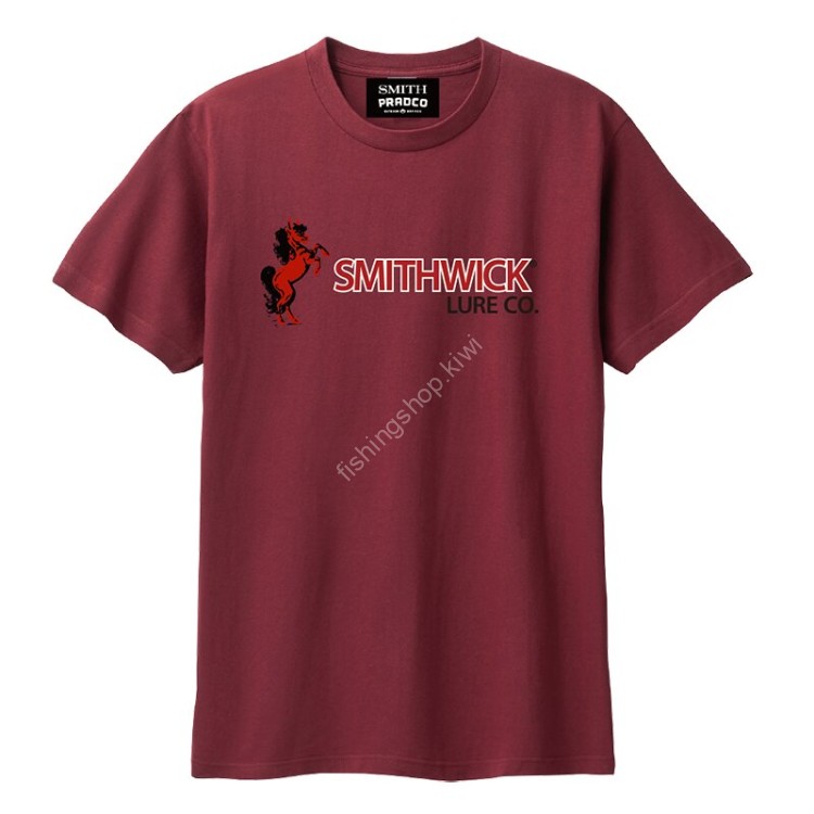 SMITH T2025 Smithwick T-Shirts [Burgundy] L