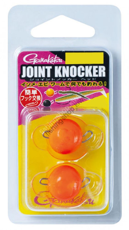 GAMAKATSU JOINT KNOCKER HEAD LUMINOUS ORANGE 14G