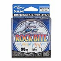 SUNLINE FC Rock Bite [Clear w/Pink & Yellow marks] 90m #0.8 (3lb)