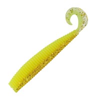 VALLEYHILL Bay Drive Dirt Curly 4'' #H01 Flounder Gold