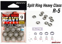 DECOY R-5 Silver Split Ring Heavy Class #8