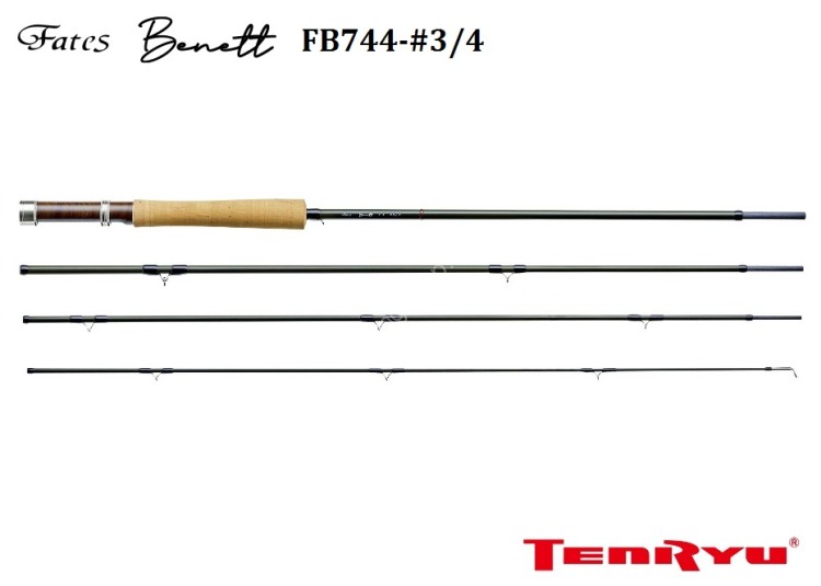 テンリュウFates Benett FB744-#3/4 TENRYU fates Benett FB744-#3/4 Rods buy at Fishingshop.kiwi