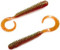 NOIKE Ring Curly 3" #139 Motor Oil / Gold