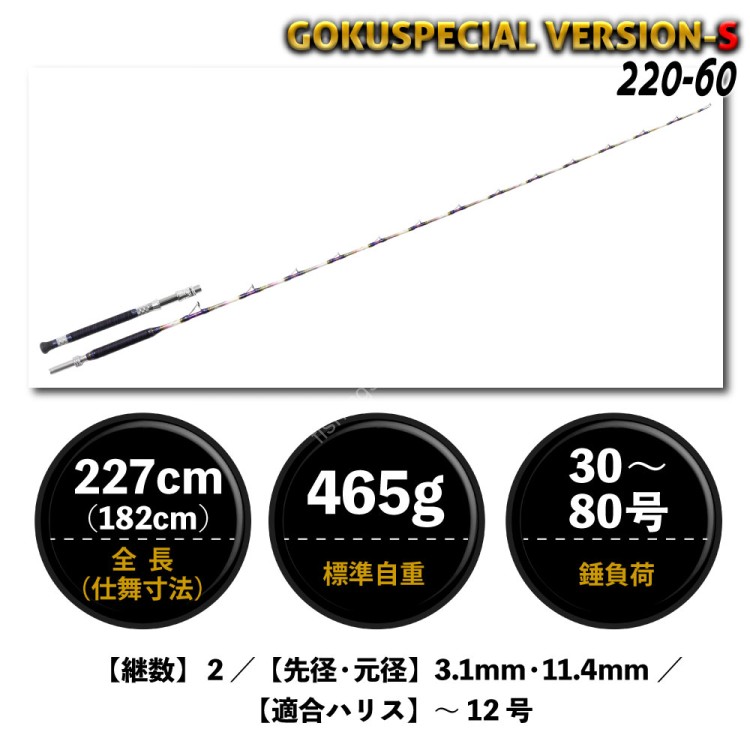 PURETEC 6th Generation GokuSpecial Version-S 220-60