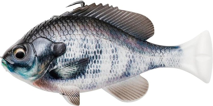 SAVAGE GEAR 3D LT Pulse Tail Blue Gill 5.5'' SS #WHGL White Gill