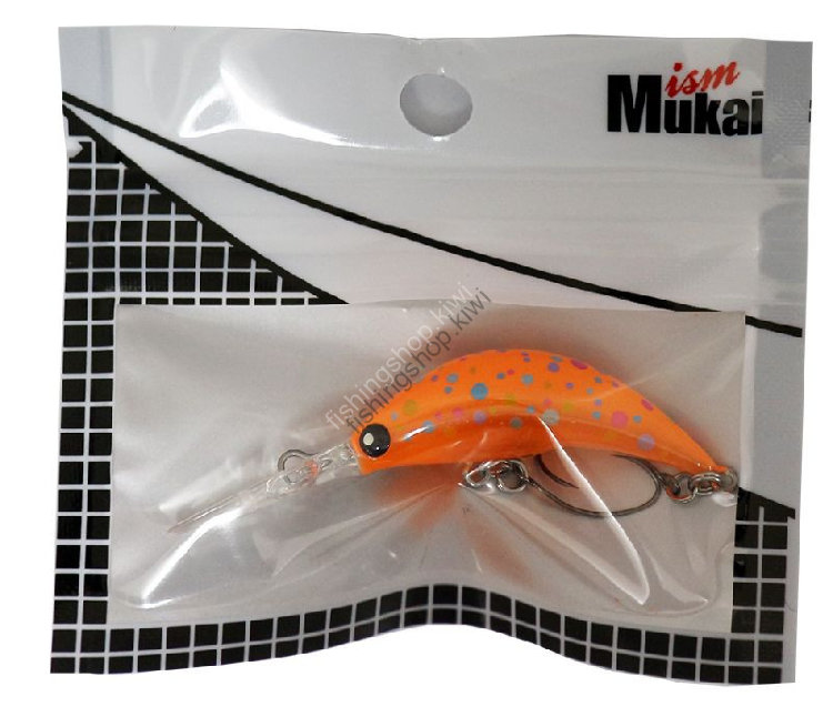 MUKAI Zanmu 38MMR F # Polka Dote10 Fluorescent Orange