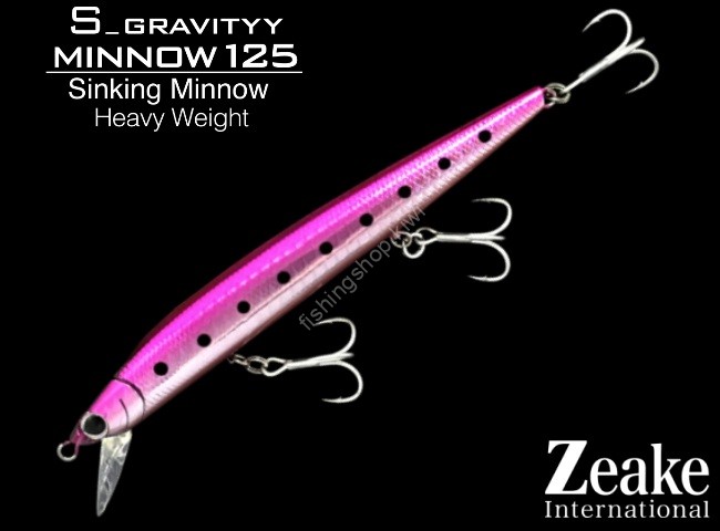 ZEAKE S_Gravityy Minnow 125 # SGM25004 Burning Iwashi