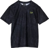 DAIWA DE-8724 Dry Mesh Short Sleeve Shirt (Bottom Black) M