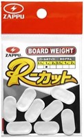 ZAPPU Board Weight R Cut [Pearl White] 4g