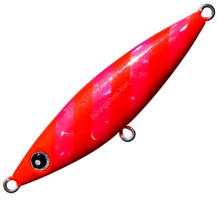 BUDDY WORKS Off Spin 40g #PNK Pink Zebra (Silver Blade)