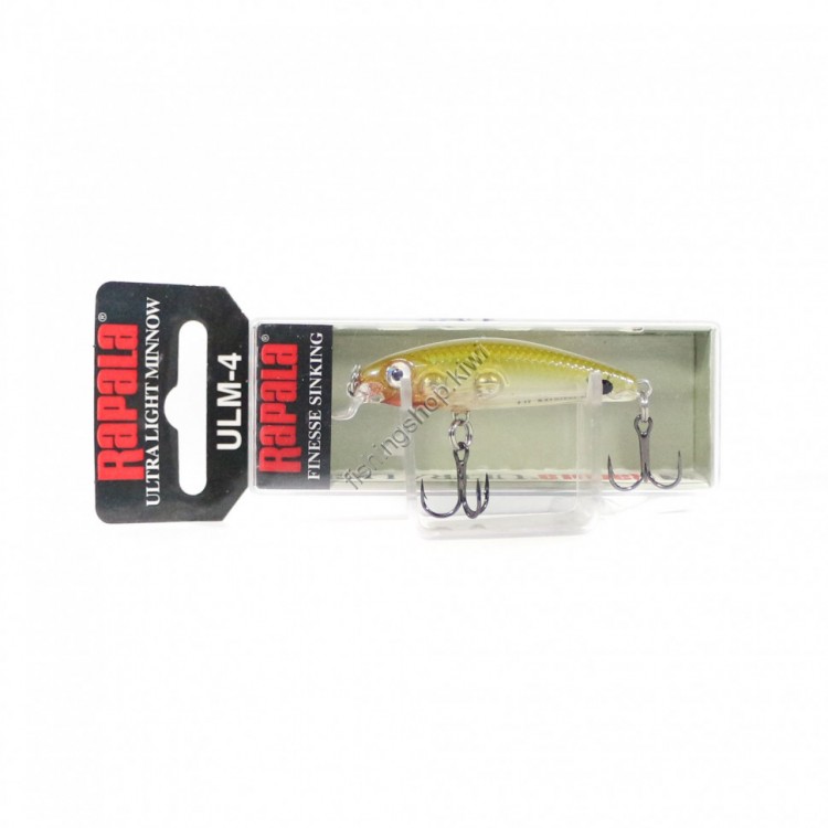 RAPALA Ultra Light Minnow ULM4 Glass Dot Sweetfish UV