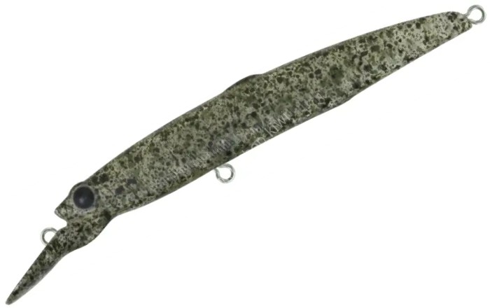 BASSDAY Sugar Minnow Slim 70F Rigid Area Edition #L-051 SukeSuke Olive Pellet