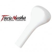 TSURI MUSHA Silicone Omori Stopper [White] (8pcs)
