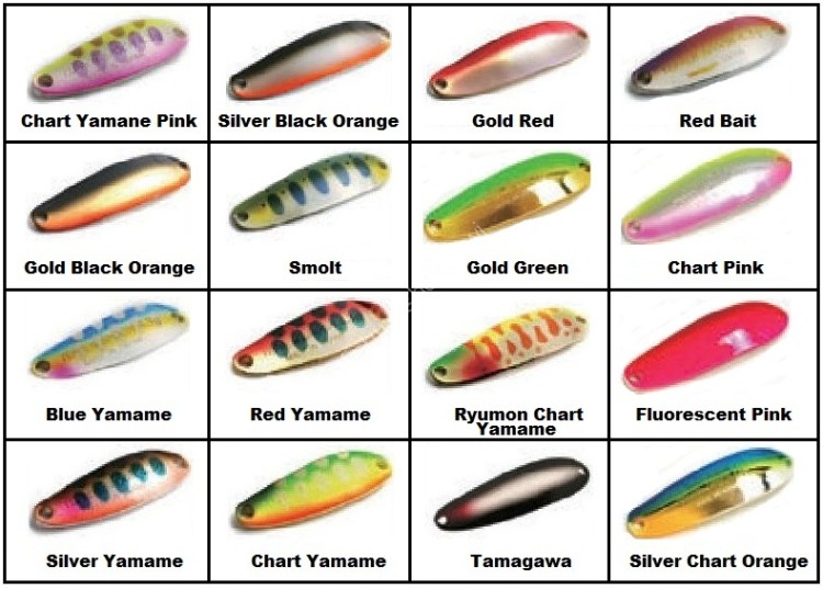 SKAGIT DESIGNS TePPeN Spoon Super Hammered 5.8g #Chart Pink (S)