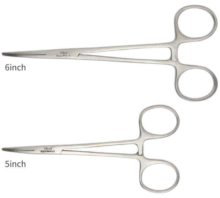 CORMORAN Forcep Straight 6'' #Silver
