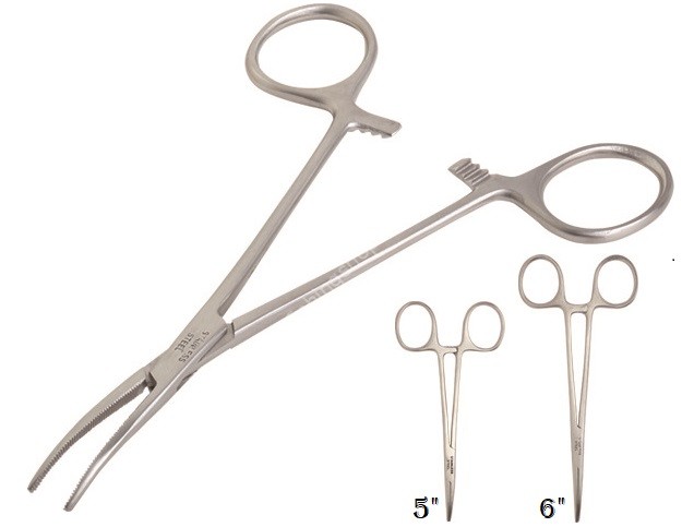CORMORAN Forceps 5" Silver