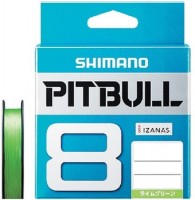 SHIMANO PL-M78S Pitbull 8 [Lime Green] 300m #2.0 (42.8lb)