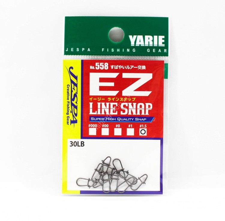 YARIE EZ Line Snap Black #1.5 (11pcs)