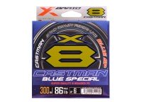 YGK XBraid Castman Blue-SP X8 [Multicolor] 300m #2 (35lb)