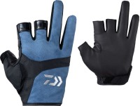 DAIWA DG-8023 Game Gloves (3fingers cut) Weather Navy M